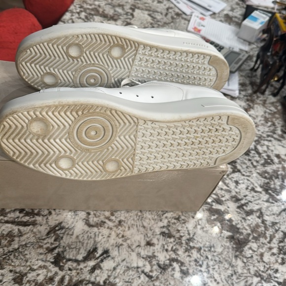 Pure Star Golden Goose Leather Upper Star & Heel Optic White Italian Craftsman - Picture 12 of 17